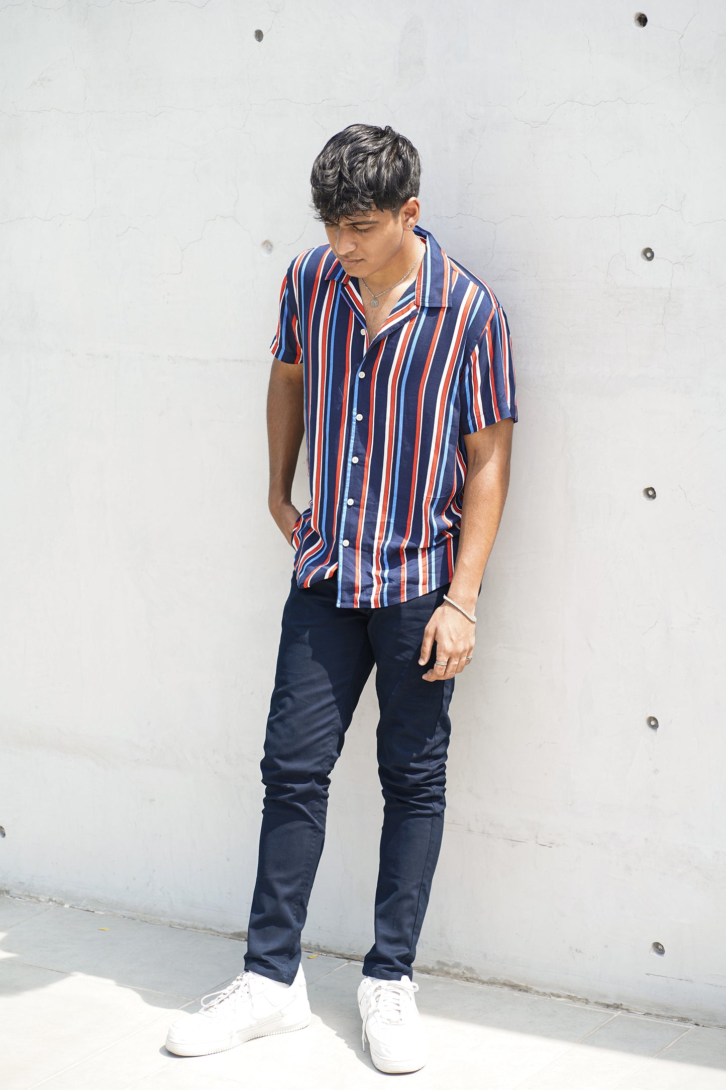 John Trousers - Navy Pants for Men