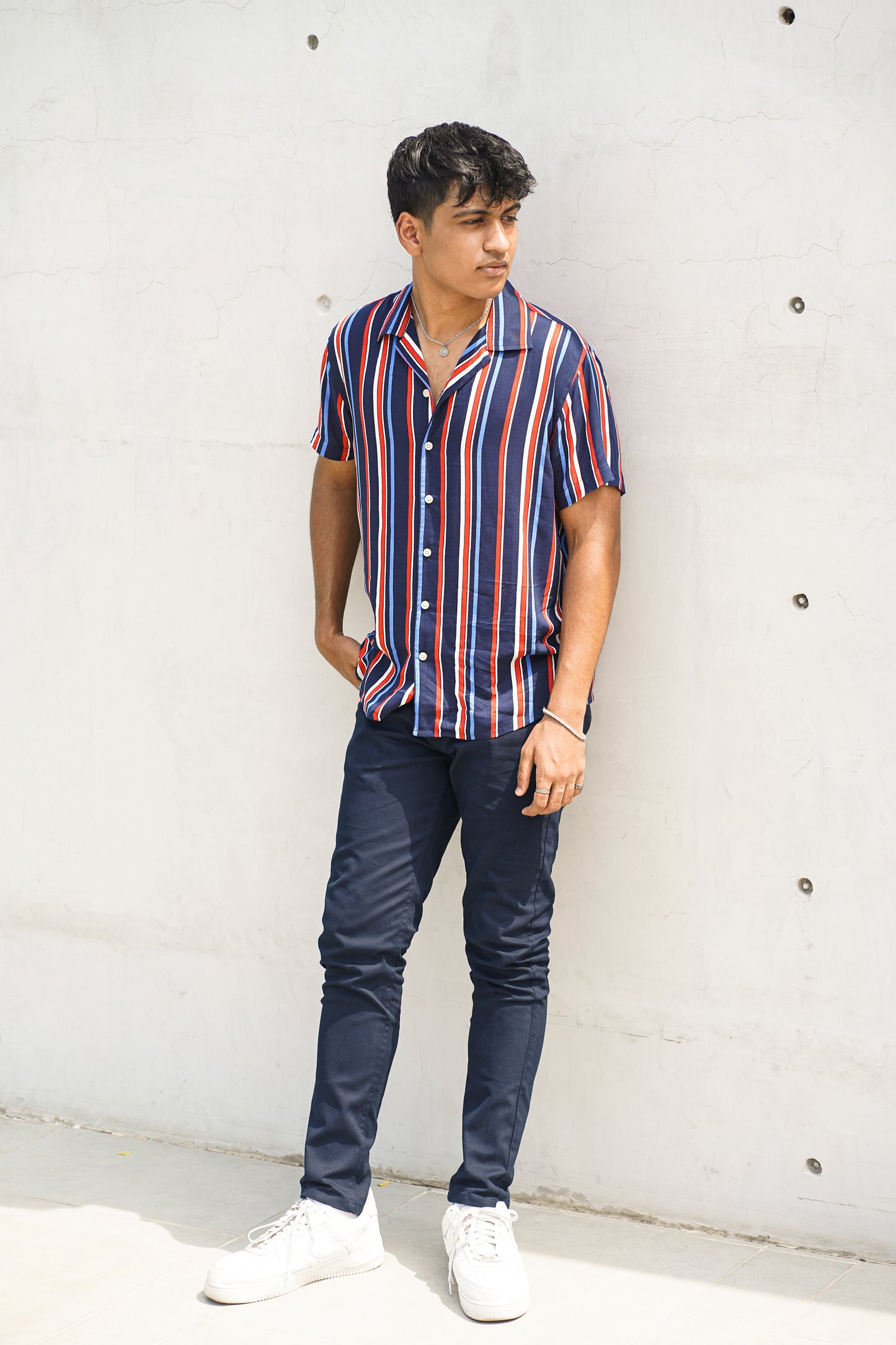 John Trousers - Navy Pants for Men