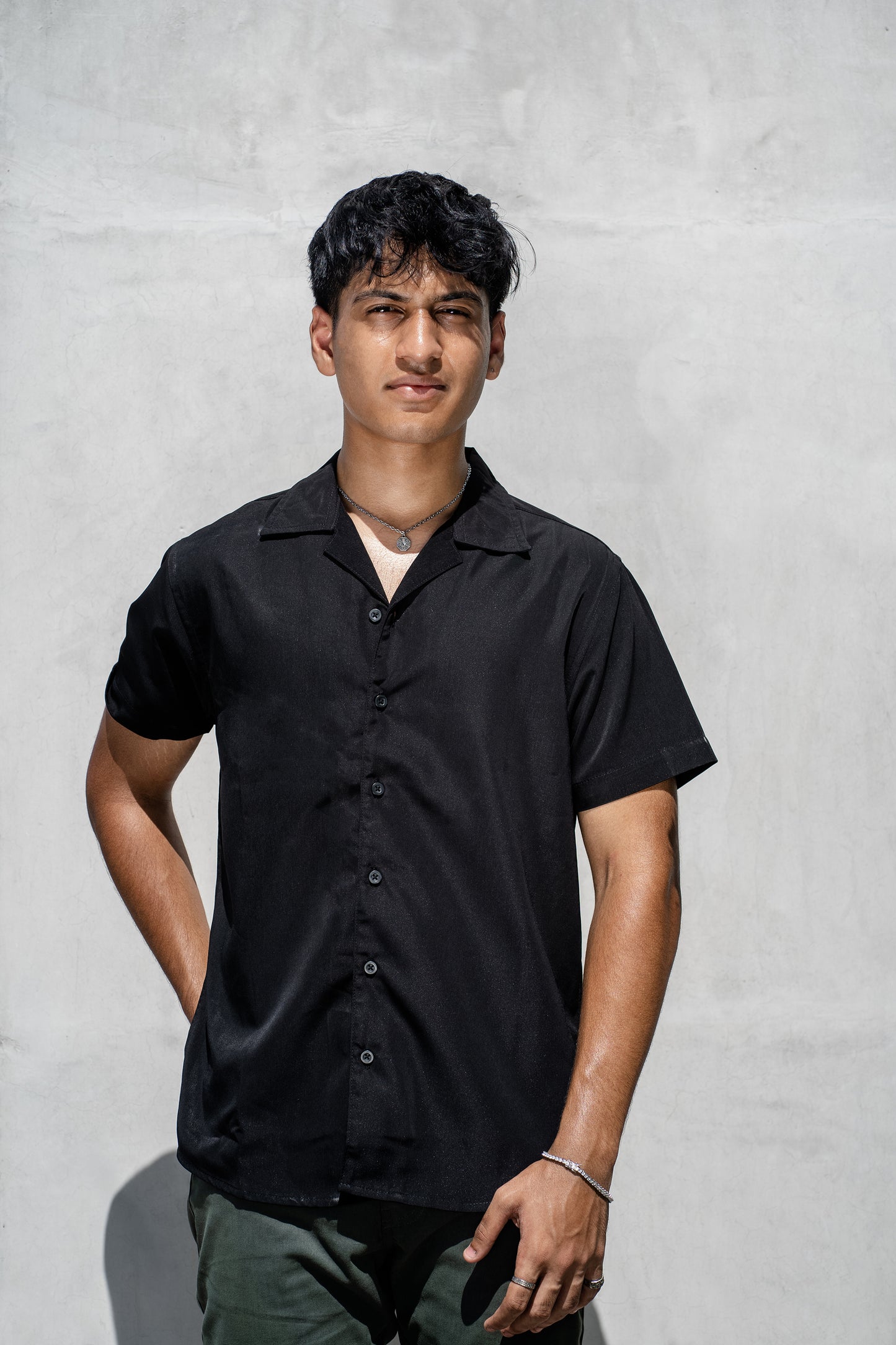 Cubana - Black - Cuban Shirt For Men