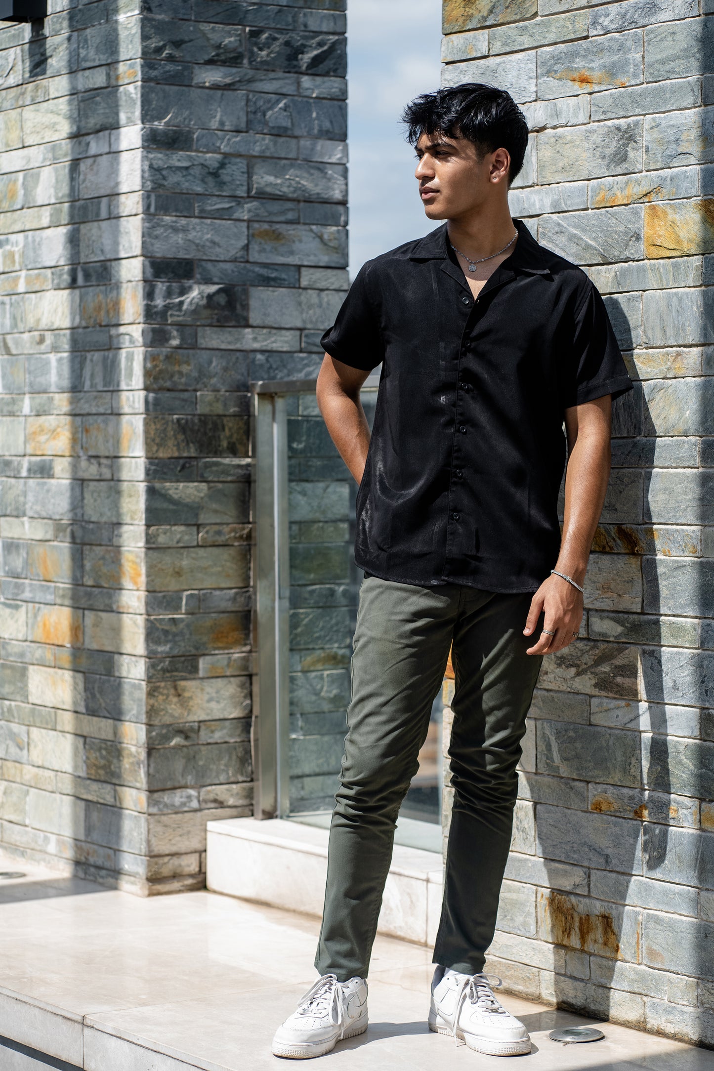 Cubana - Black - Cuban Shirt For Men