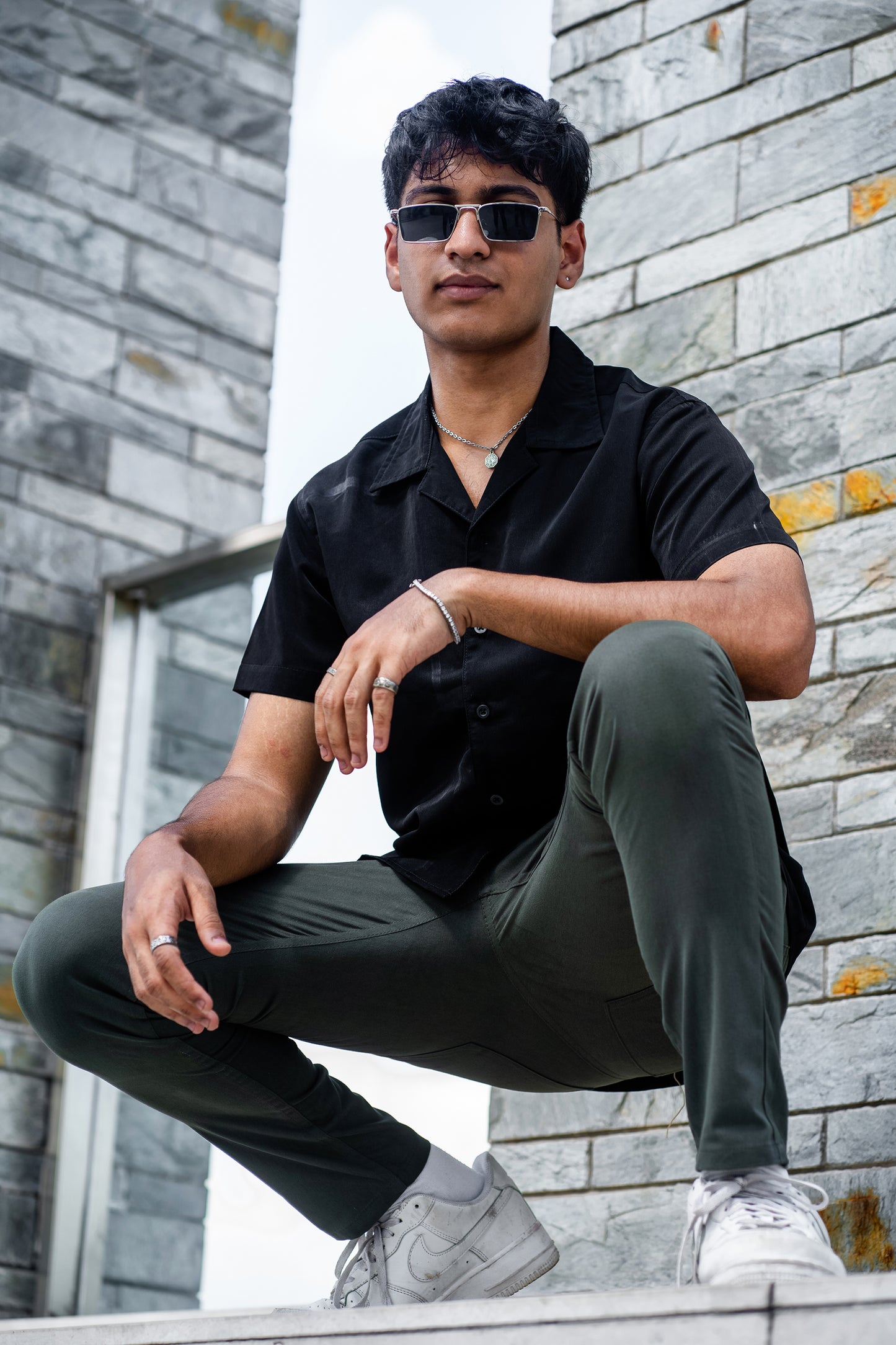 Cubana - Black - Cuban Shirt For Men