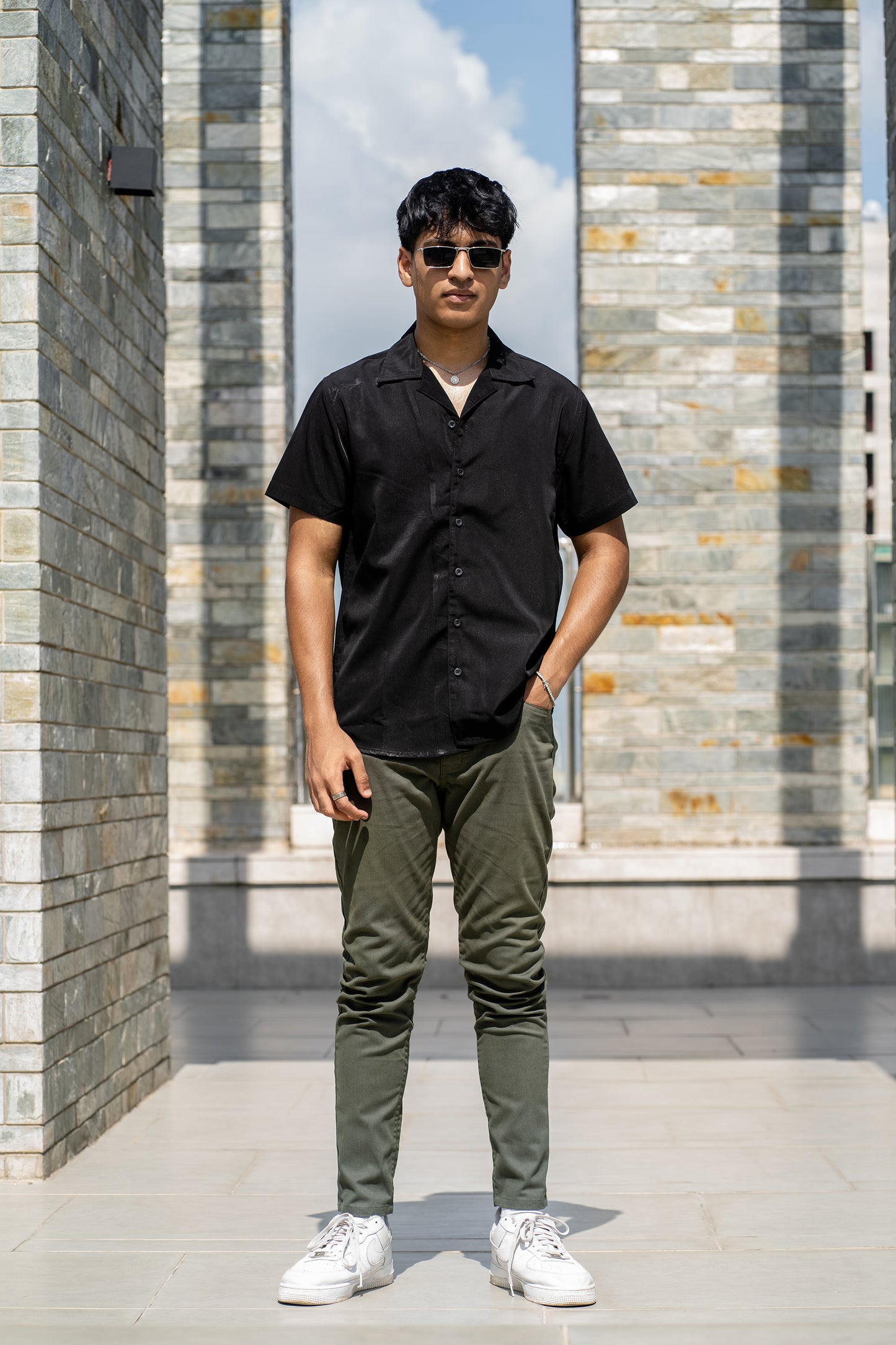 Cubana - Black - Cuban Shirt For Men