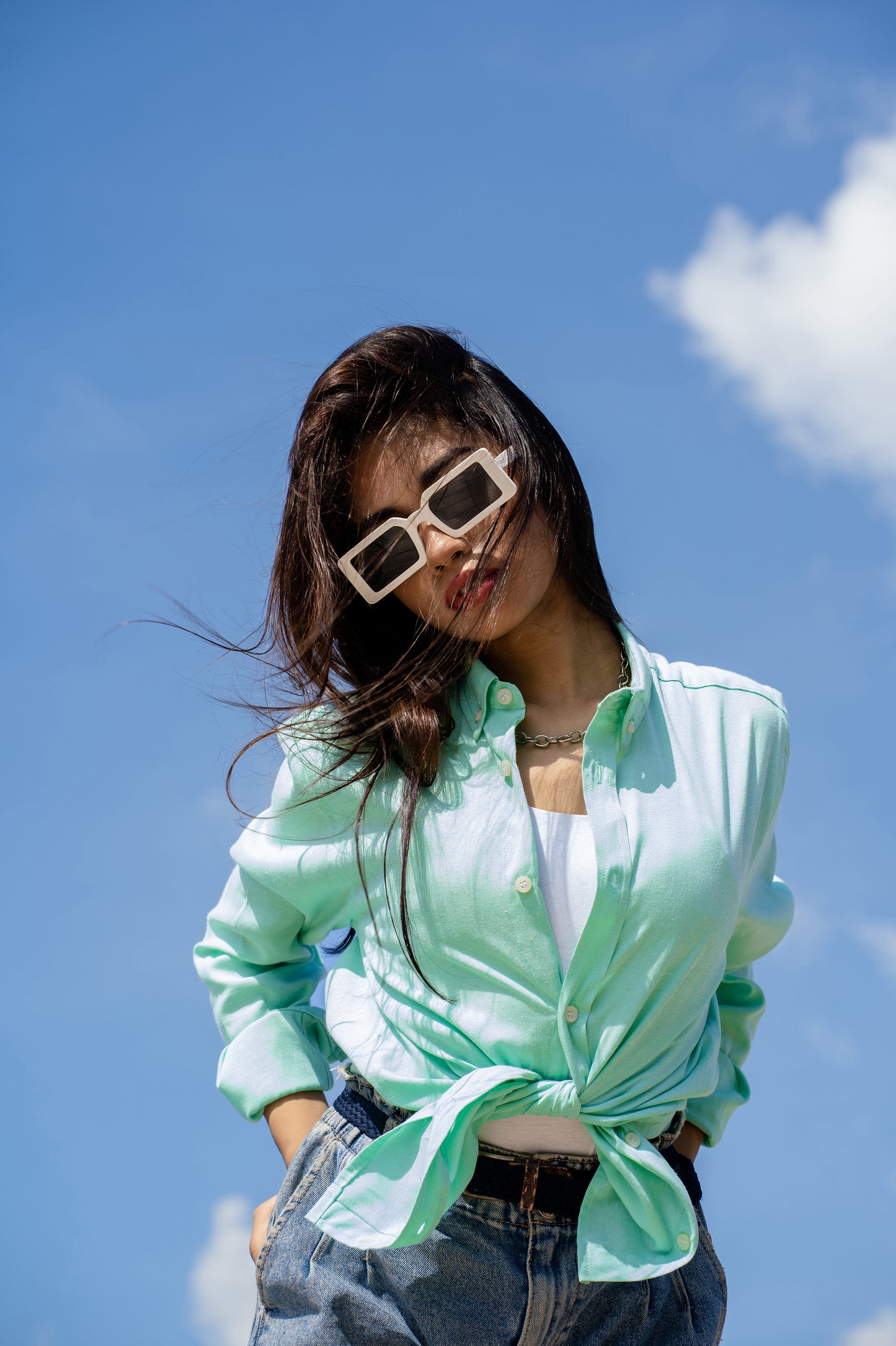 Brook Green - Casual Shirt For Women