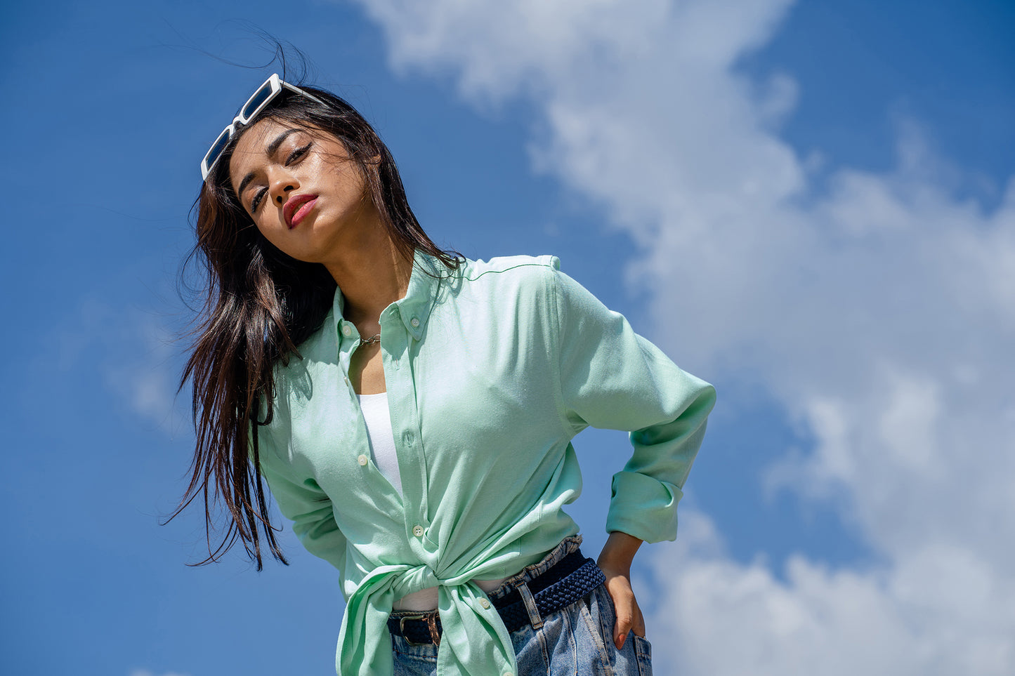 Brook Green - Casual Shirt For Women