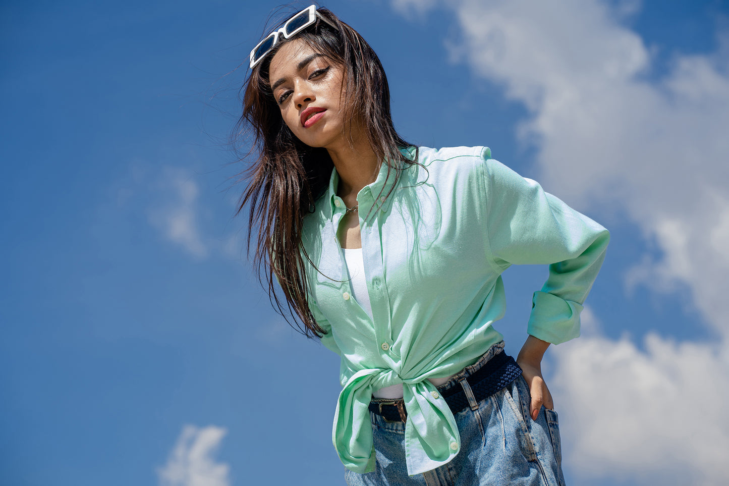 Brook Green - Casual Shirt For Women