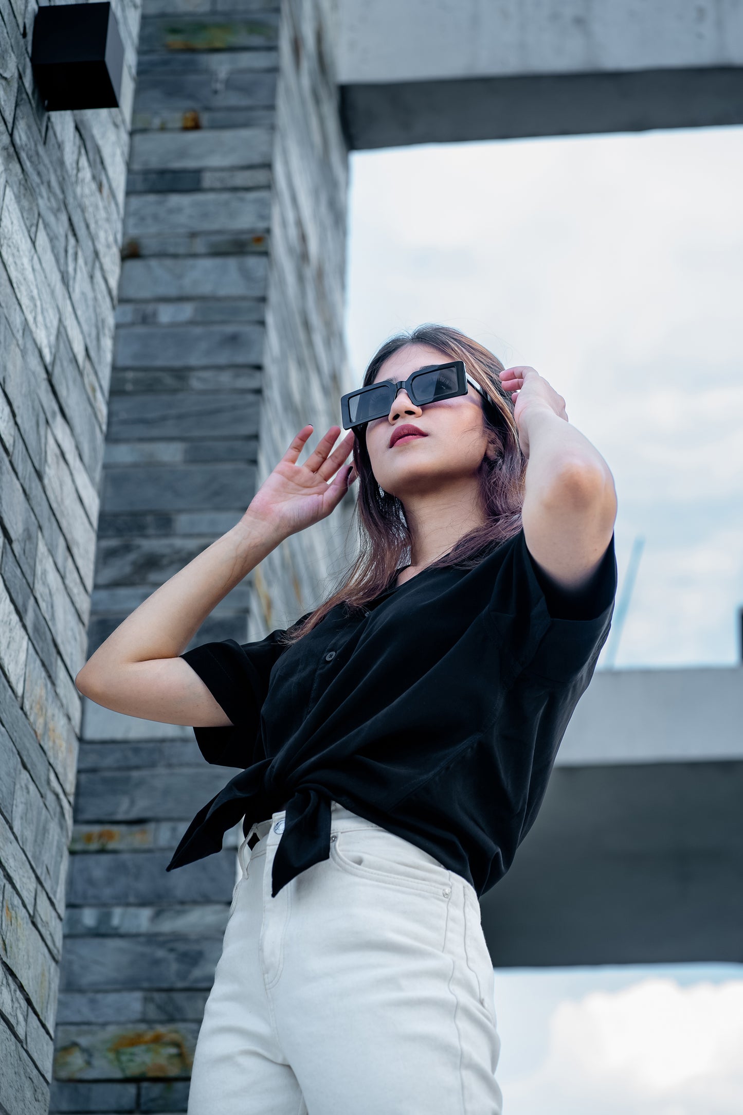 Cubana - Black - Cuban Shirt For Women