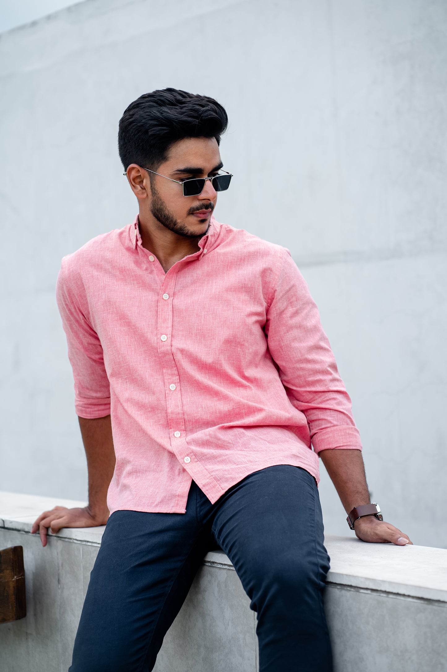 Pink Plum - Casual Shirt For Men
