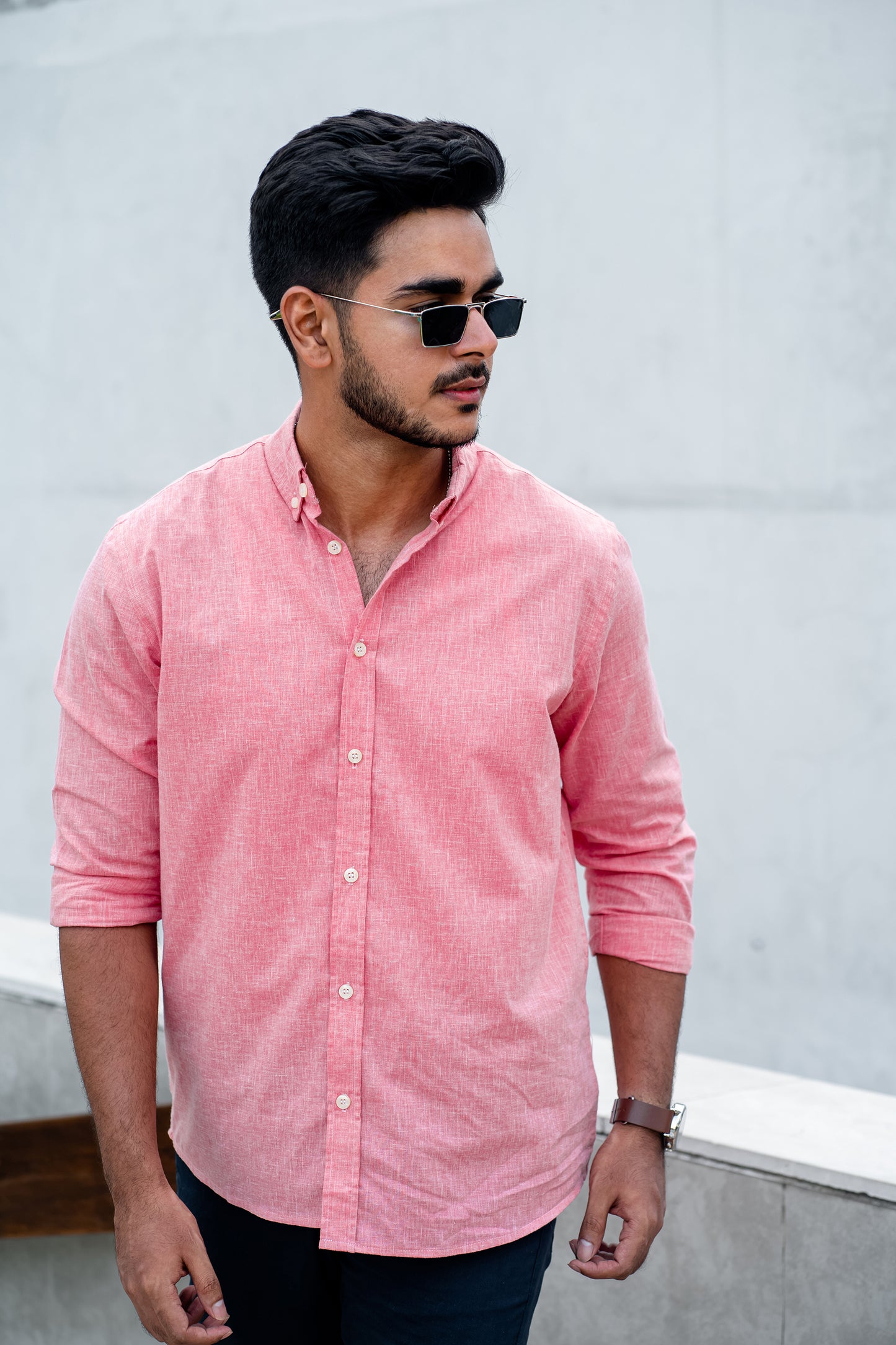 Pink Plum - Casual Shirt For Men