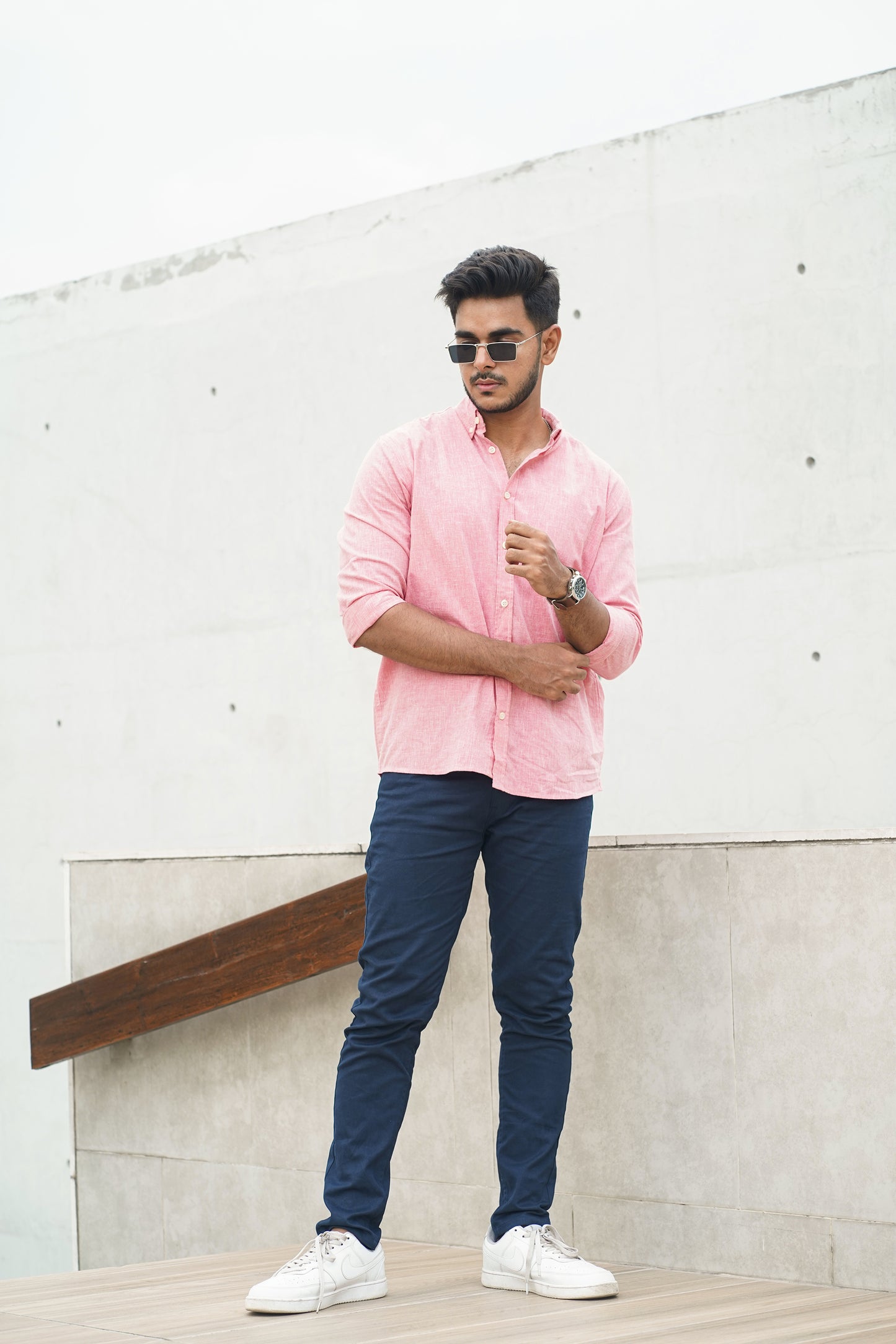 John Trousers - Navy Pants for Men