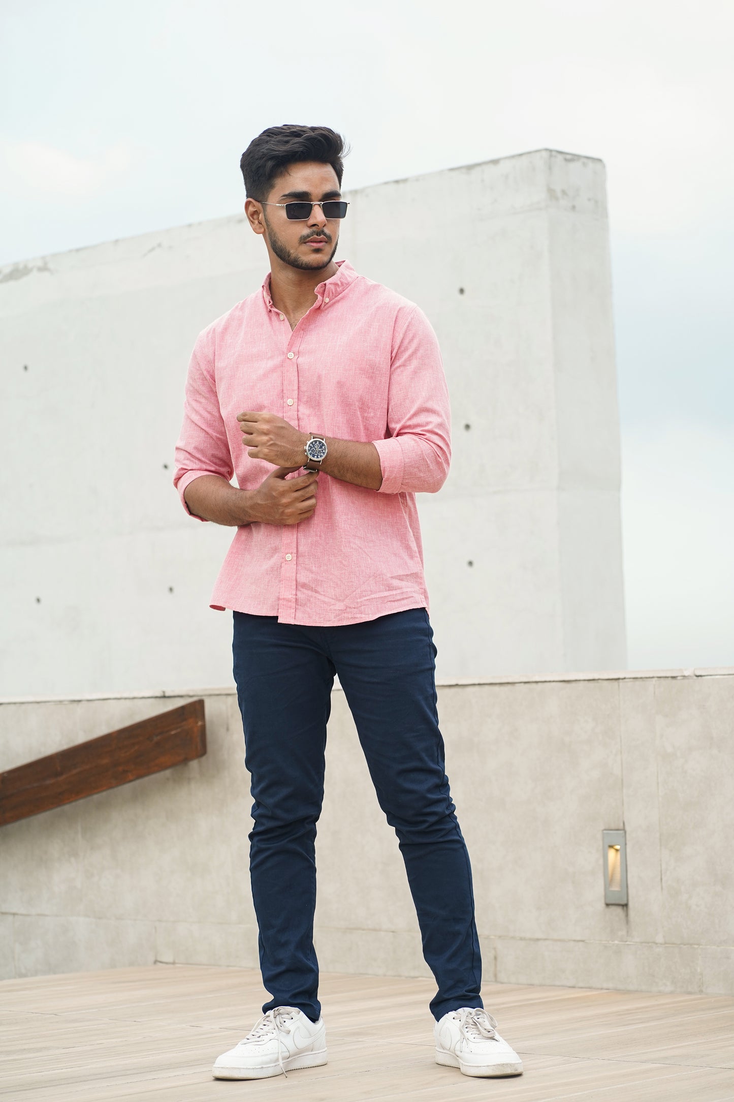 John Trousers - Navy Pants for Men
