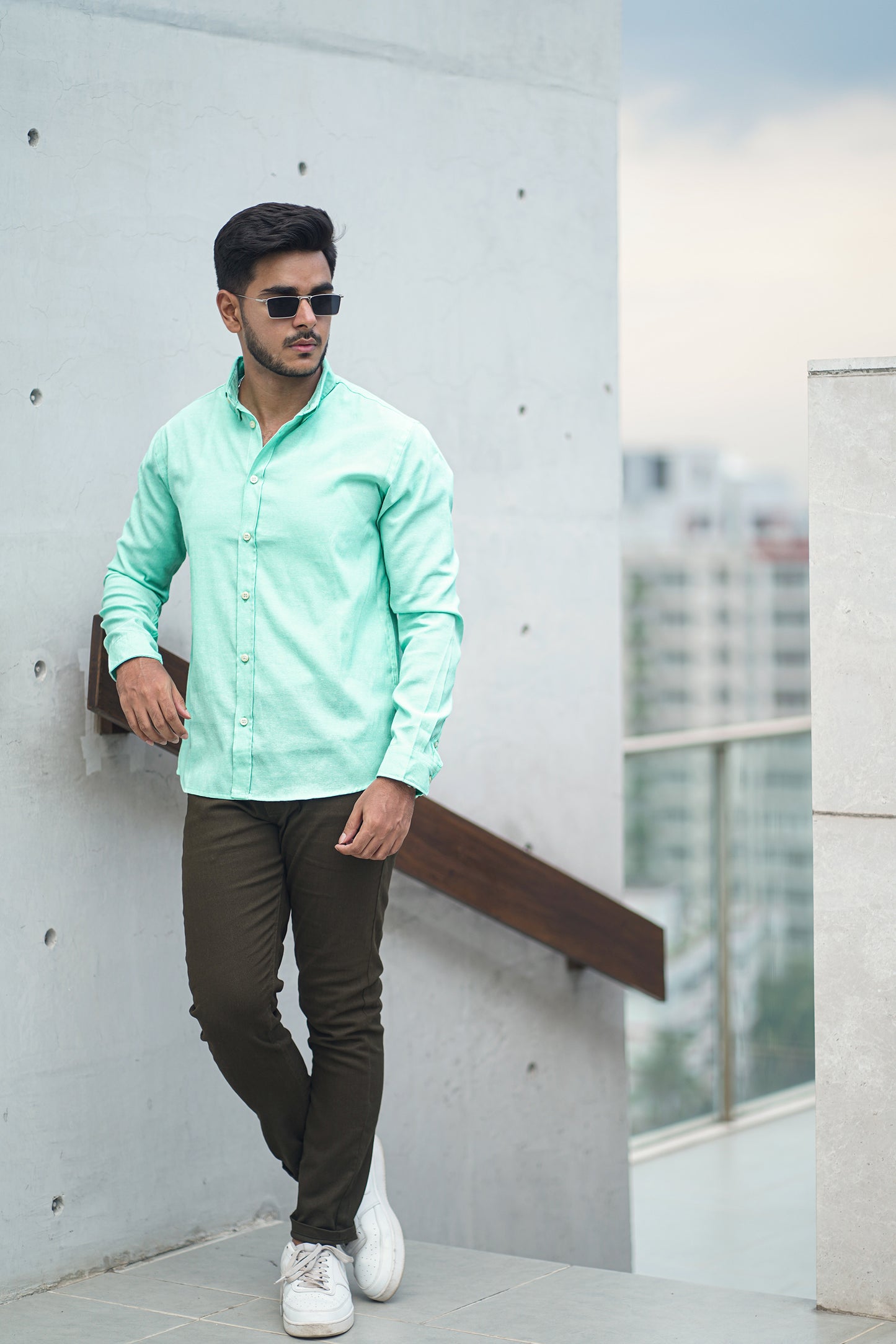 Brook Green - Casual Shirt For Men