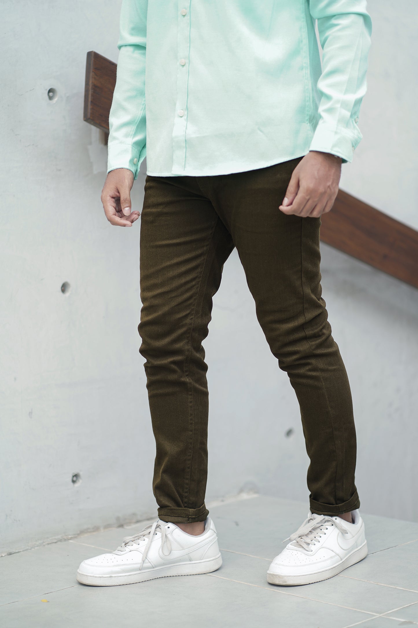 John Trousers - Olive Pants for Men