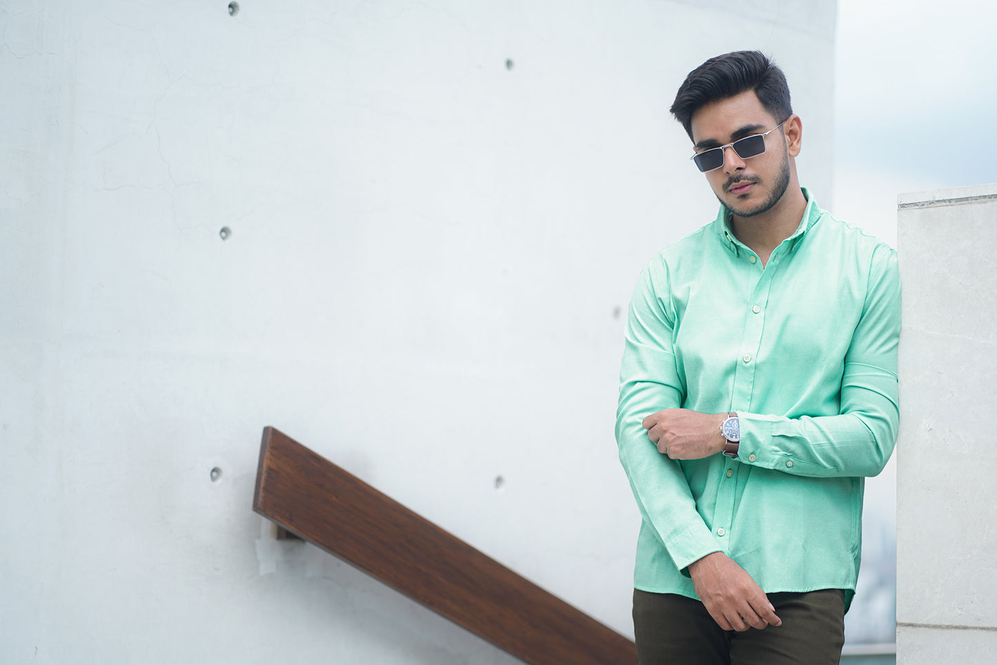 Brook Green - Casual Shirt For Men