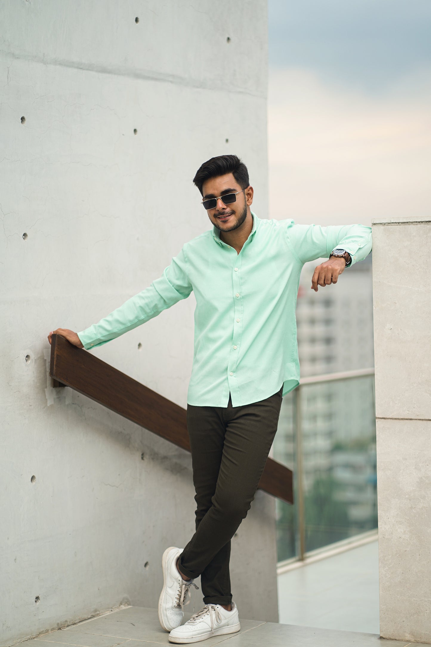 John Trousers - Olive Pants for Men
