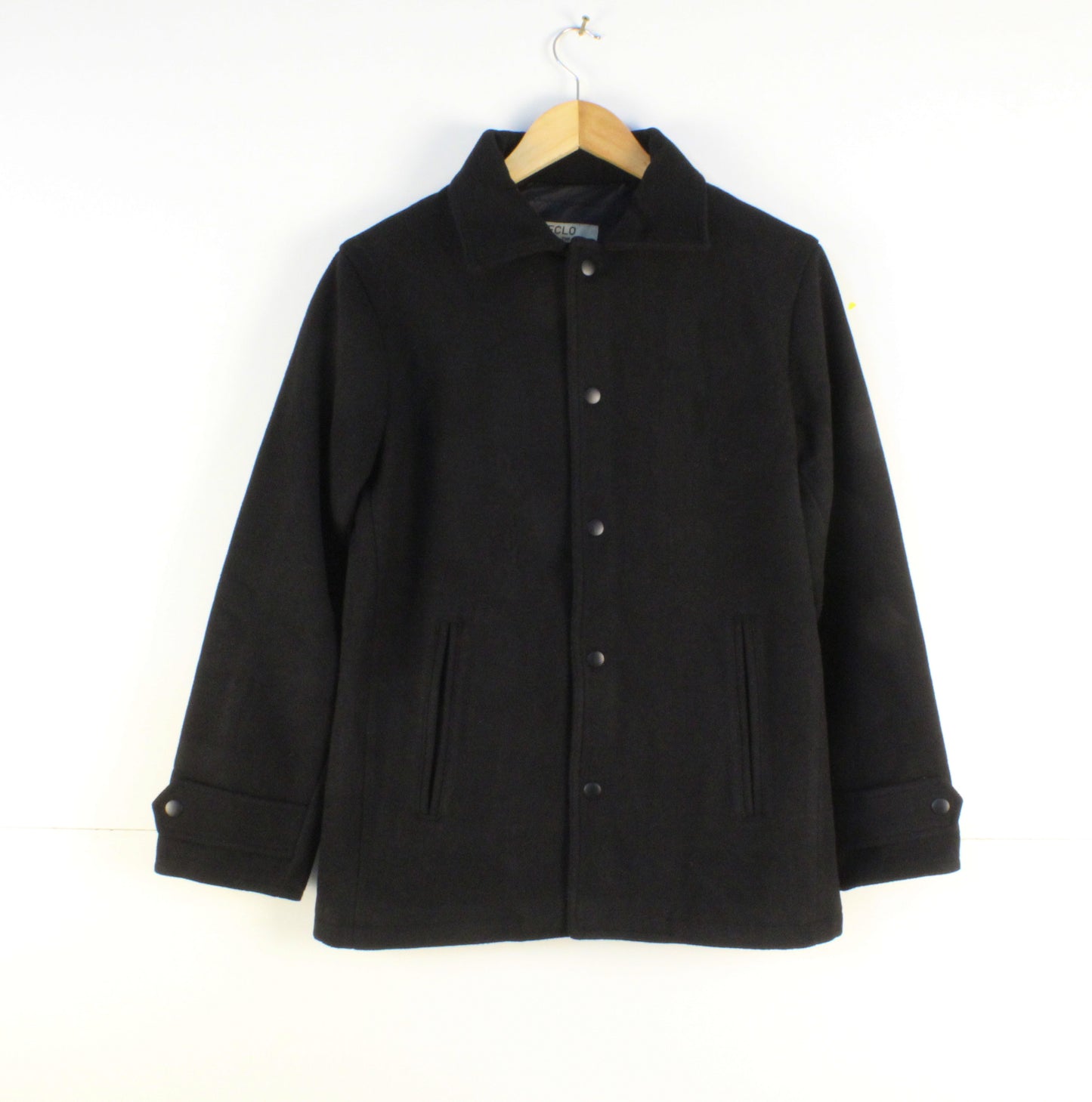 Kieran Coat for Men - Midnight Black