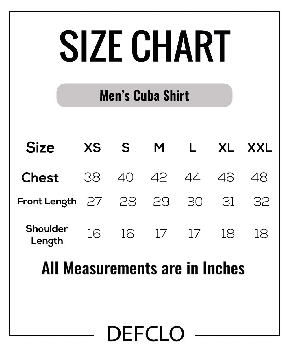 Men's Cuba Shirt - Navy/Green