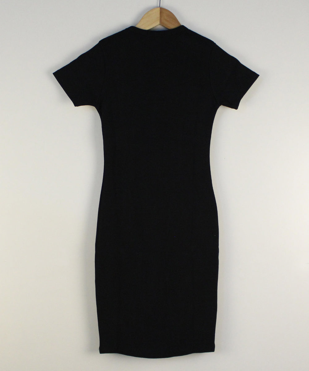 Sweetheart - Black Mini Bodycon
