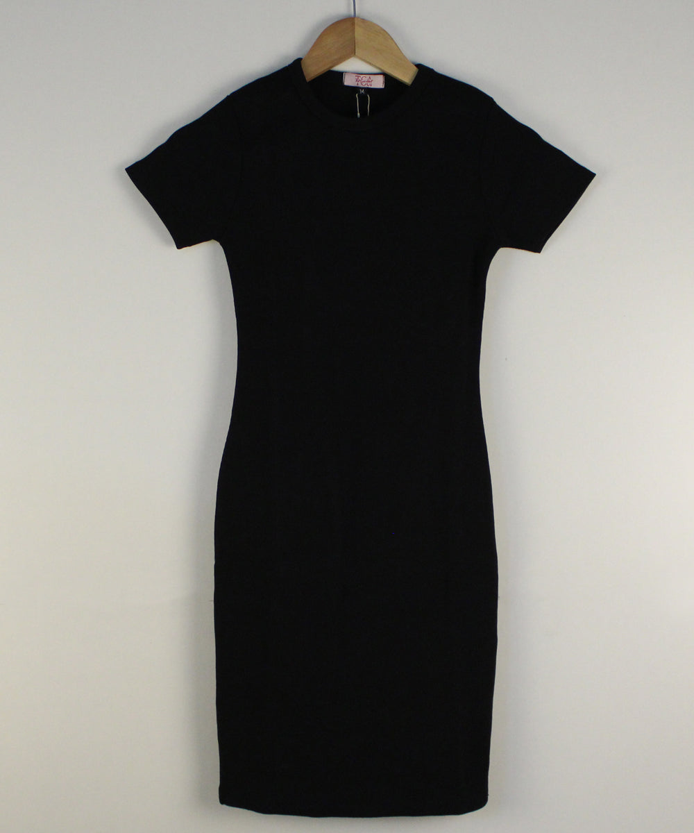 Sweetheart - Black Mini Bodycon