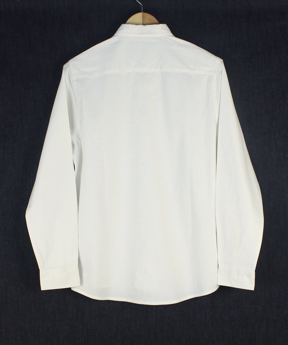 Crisp White - Casual Shirt For Men