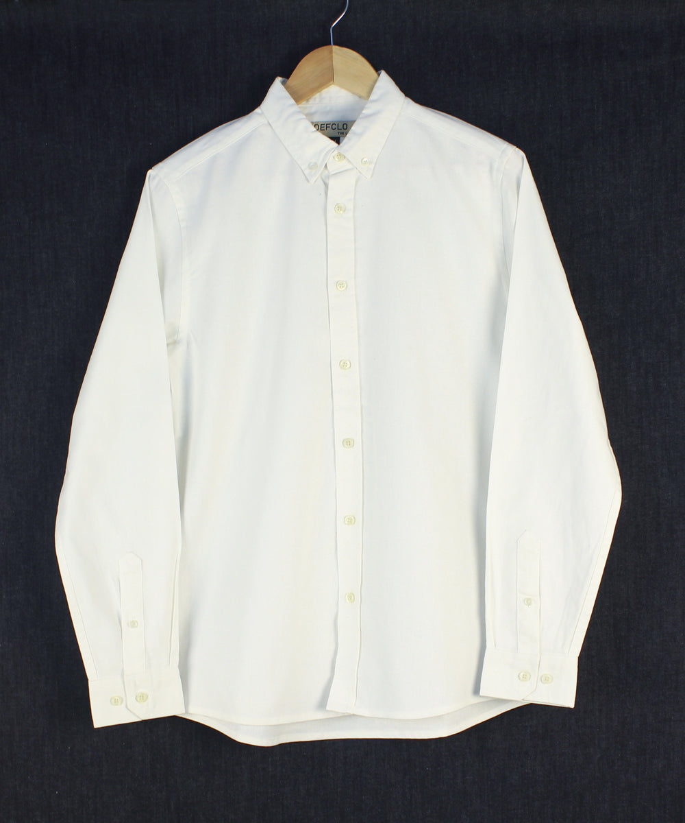 Crisp White - Casual Shirt For Men