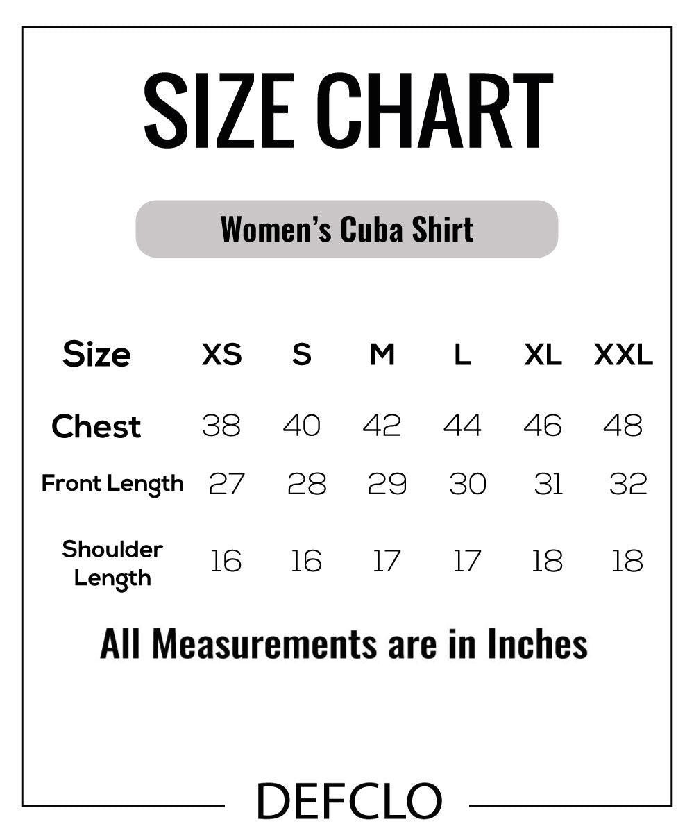 Women's Cuba Shirt - Navy/Green