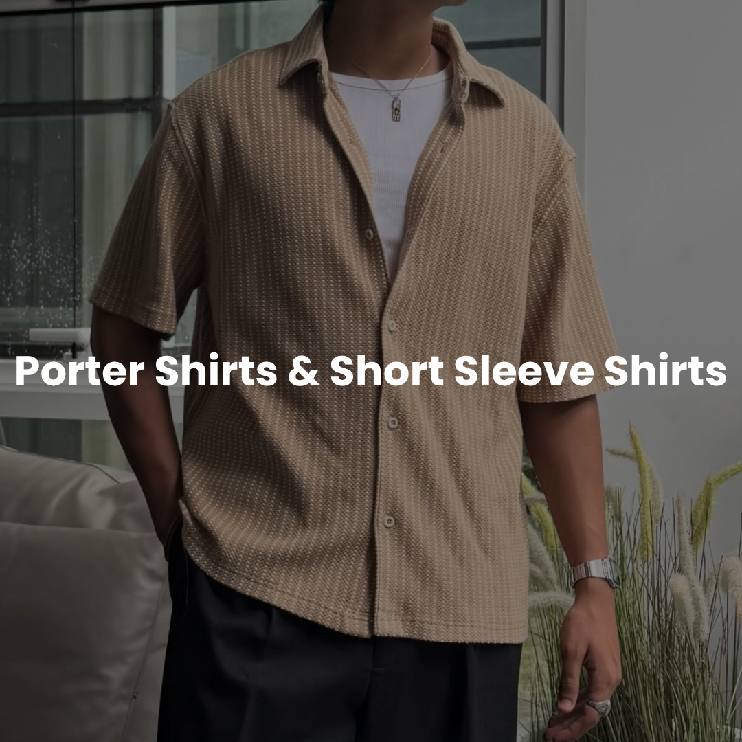 Porter Shirts & Short Sleeve Shirts - Men