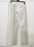 Wide Leg Pants For Men - Off White - Loose Fit