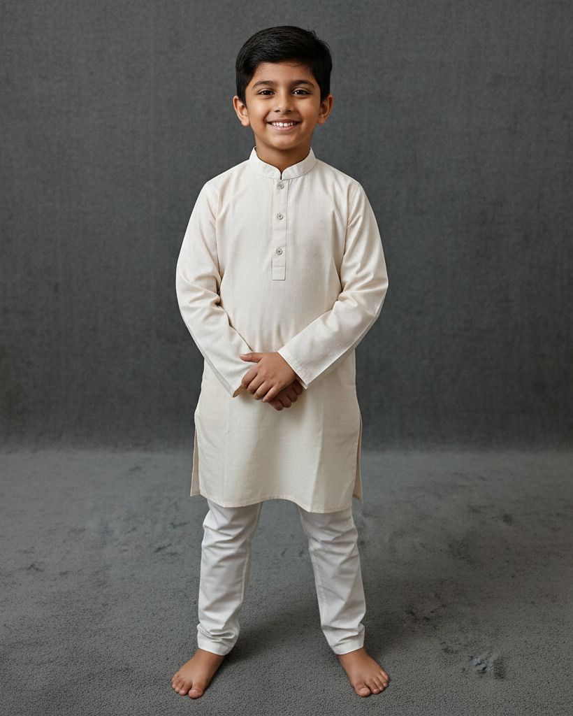 এজরান - ডার্ক অলিভ পাঞ্জাবি 