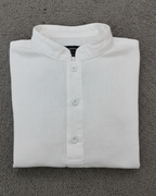 Fareez Jr. - Plain White Panjabi For Kids