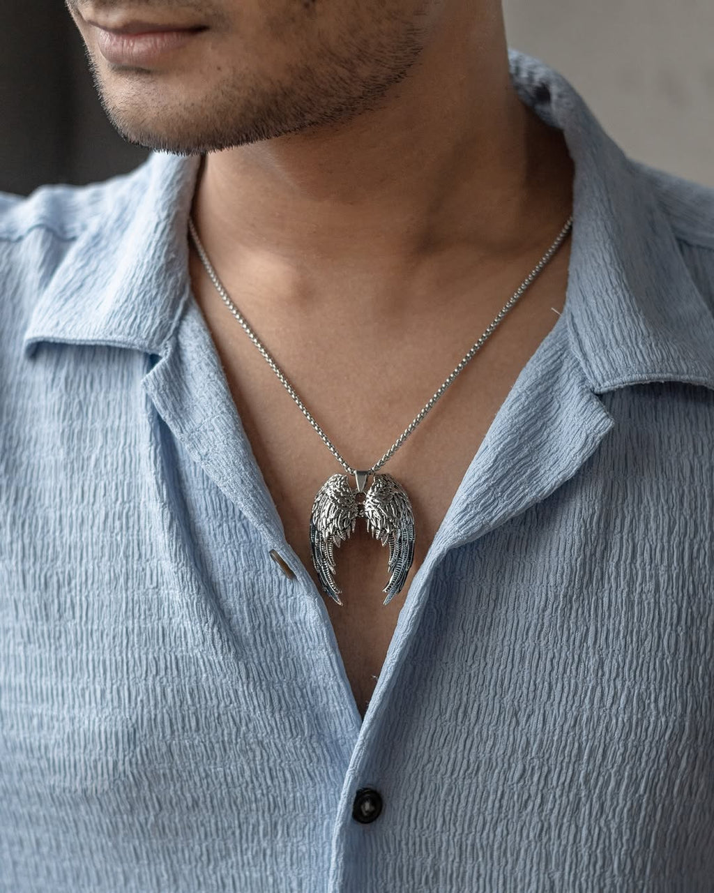 Angel Wings Pendant Set