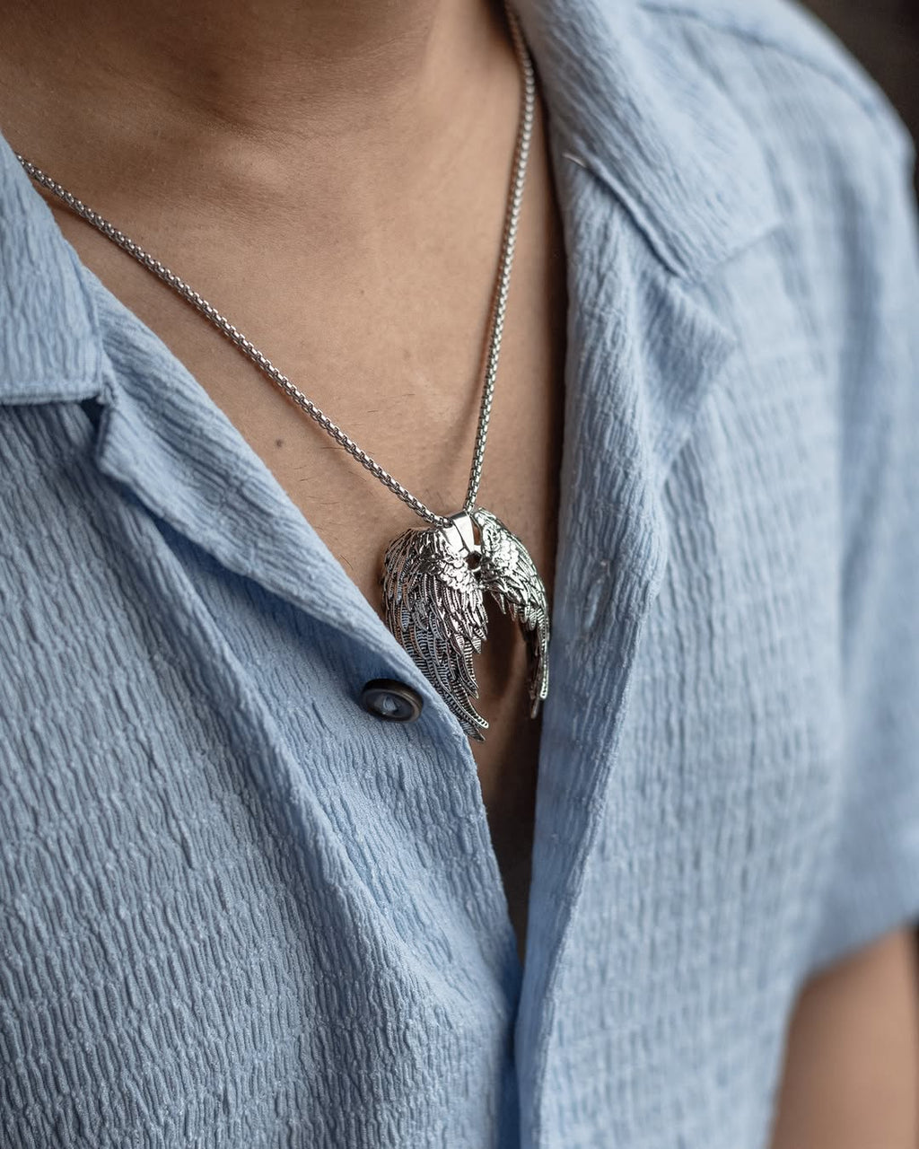 Angel Wings Pendant Set