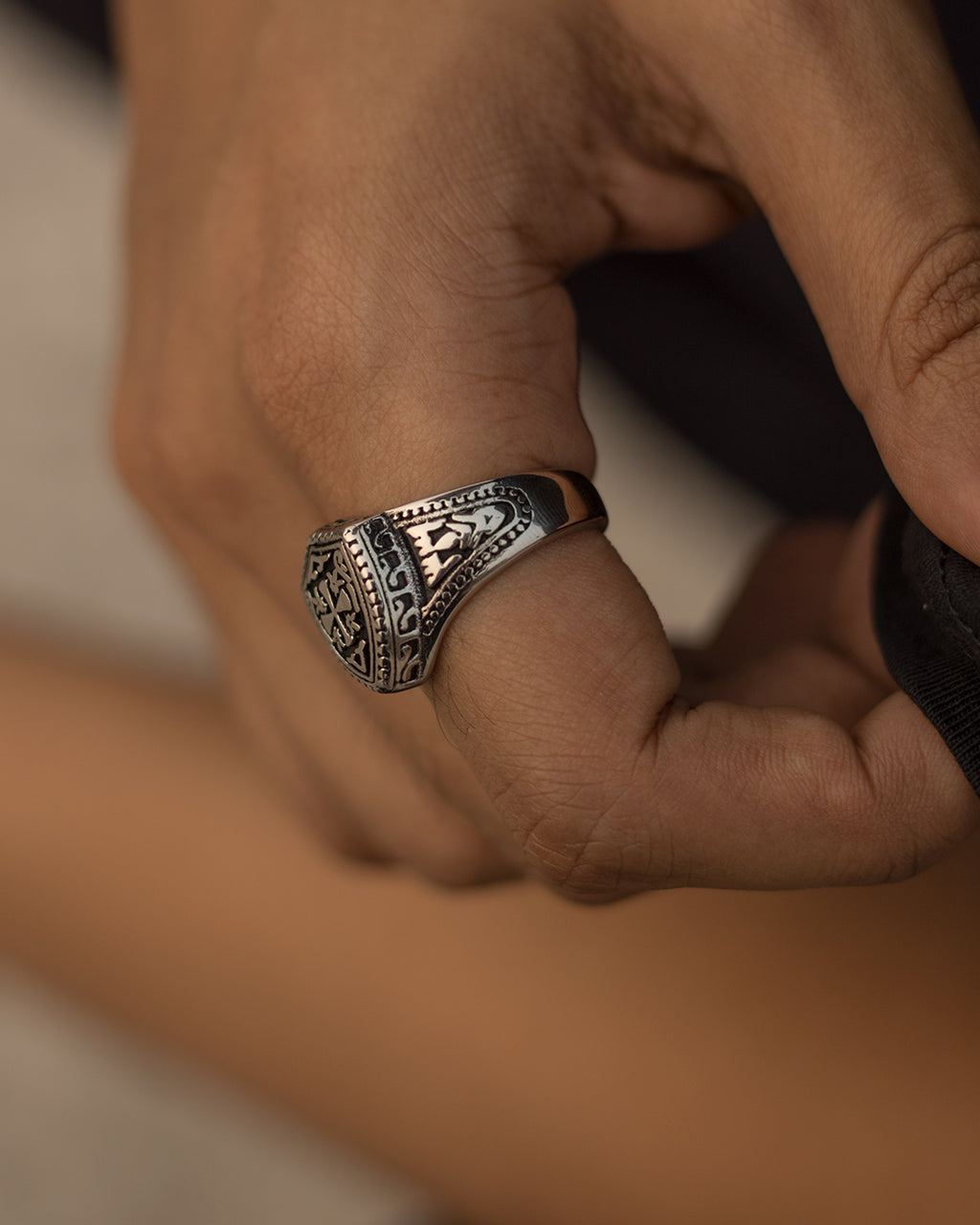 Crusader Shield Ring
