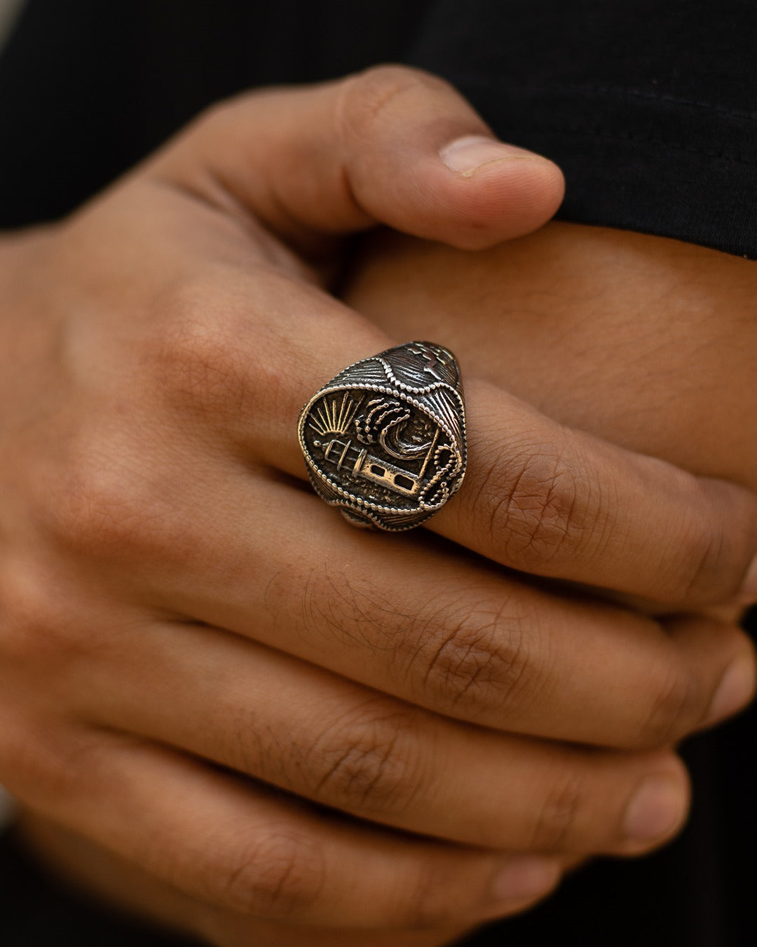 Gothic Lighthouse Ring