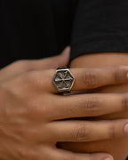 Three Arrowheads Ring