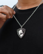 Rose Emblem Pendant Set