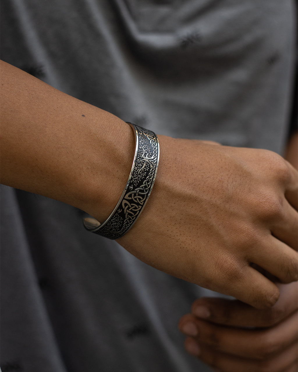 World Tree Cuff Bracelet