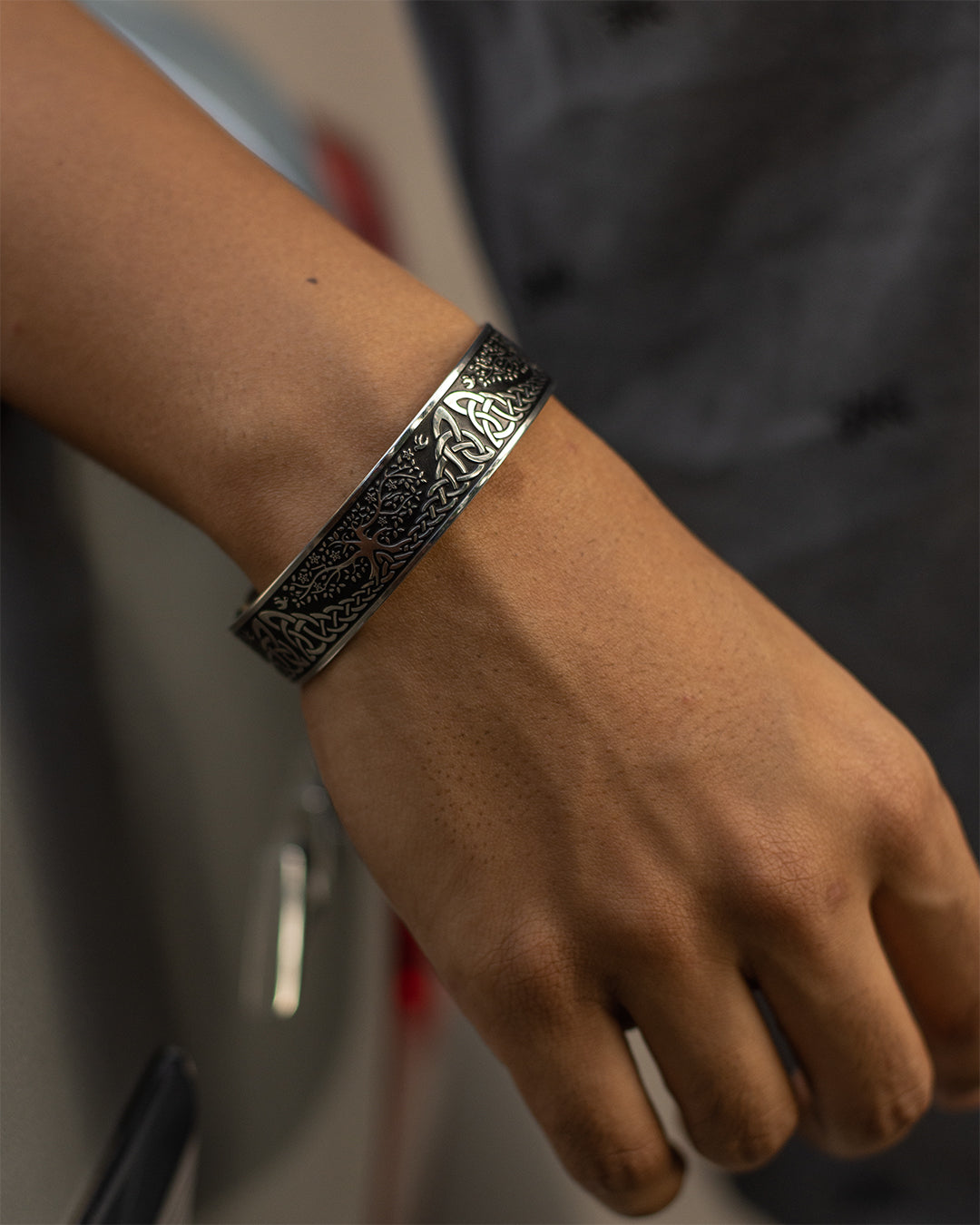 World Tree Cuff Bracelet