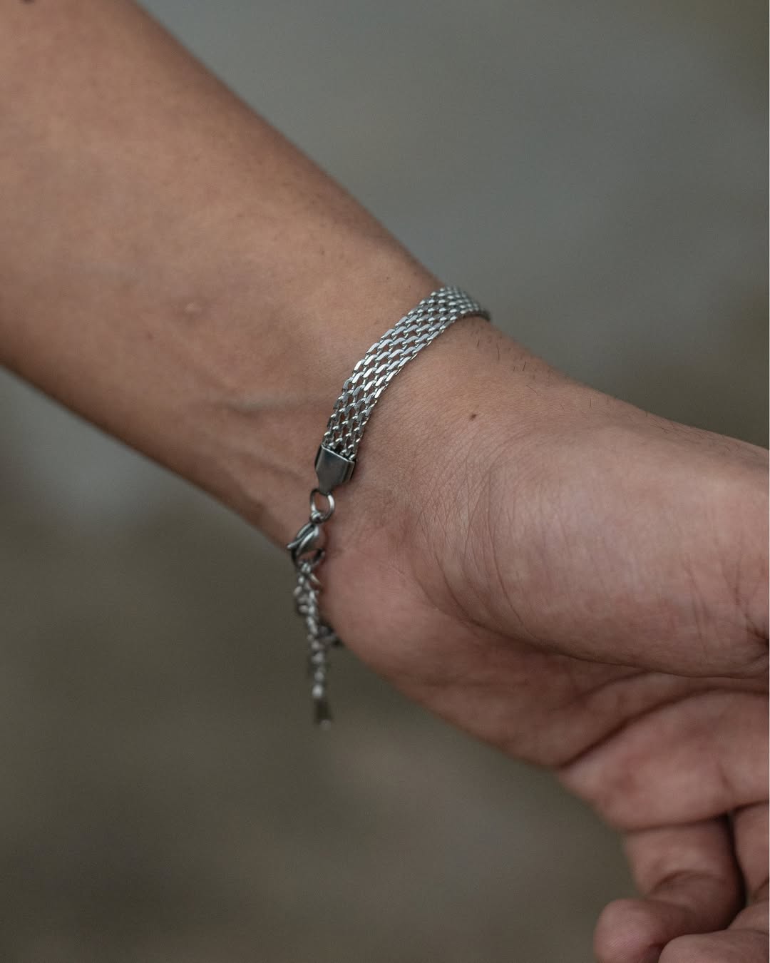 Serpentine Mesh Bracelet