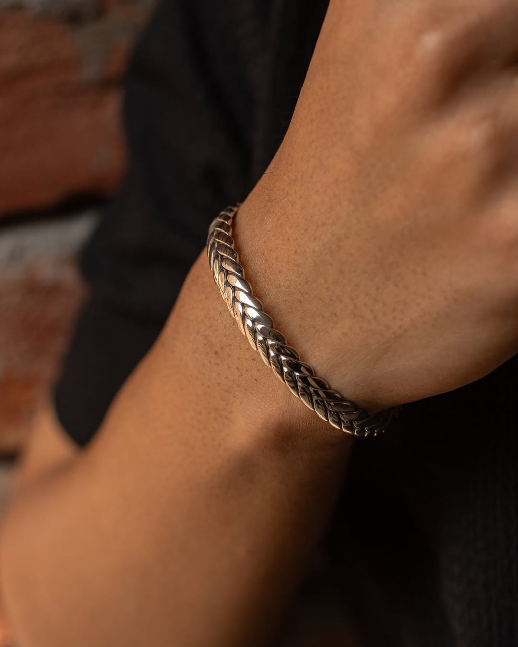 Braided Cuff Bracelet