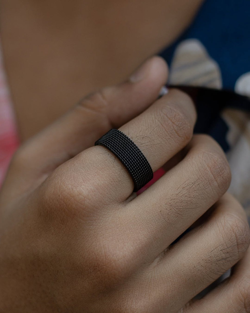 Mesh Ring - Black