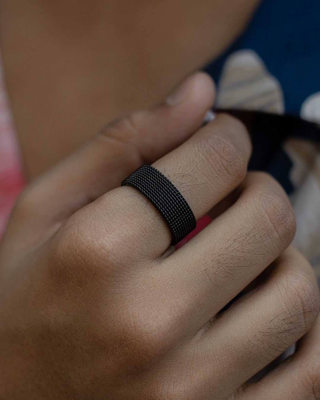 Mesh Ring - Black