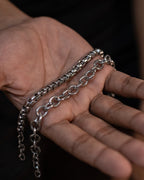 Square Link & Chain Bracelet Set