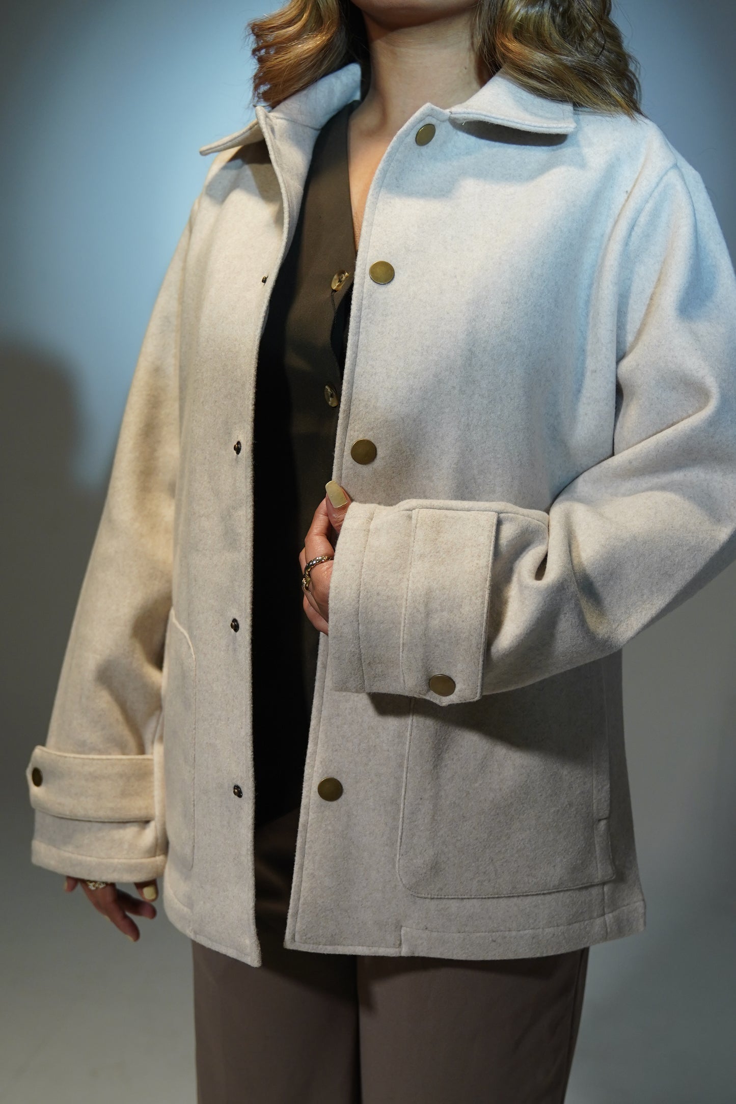 Kieran Coat Deluxe - Unisex - Beige