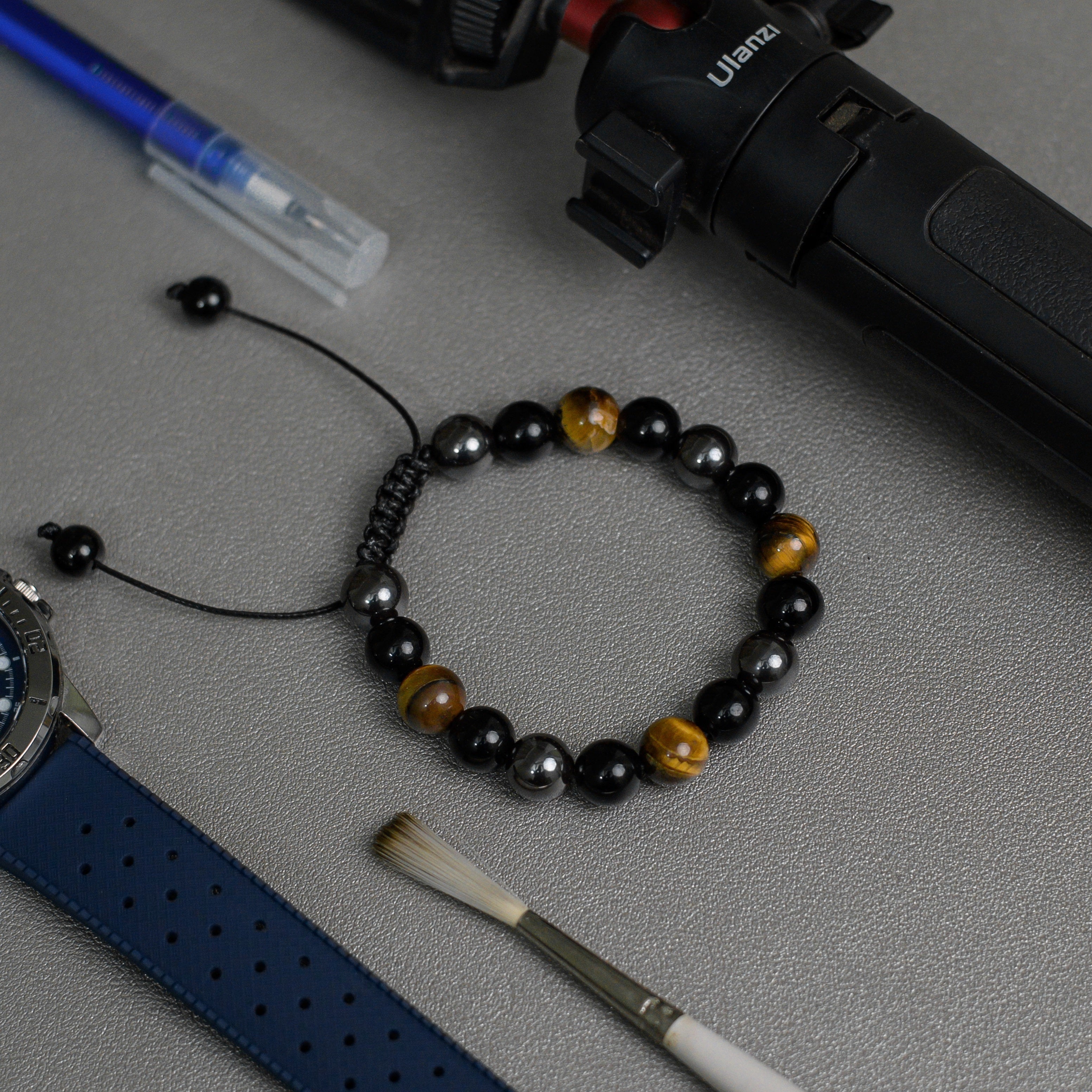 Mixed Polished Beads Bracelet