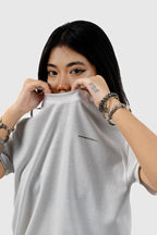 Water Repellent T-Shirt - 上質 Japanese Grade - Crew Neck - White Tee for Women