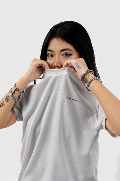 Water Repellent T-Shirt - 上質 Japanese Grade - White Regular Fit - Unisex