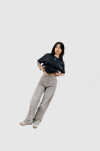 Water Repellent T-Shirt -上質 Japanese Grade - Crew Neck - Black Tee for Women