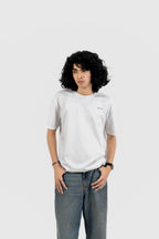 Water Repellent T-Shirt - 上質 Japanese Grade - Crew Neck - White Tee for Men