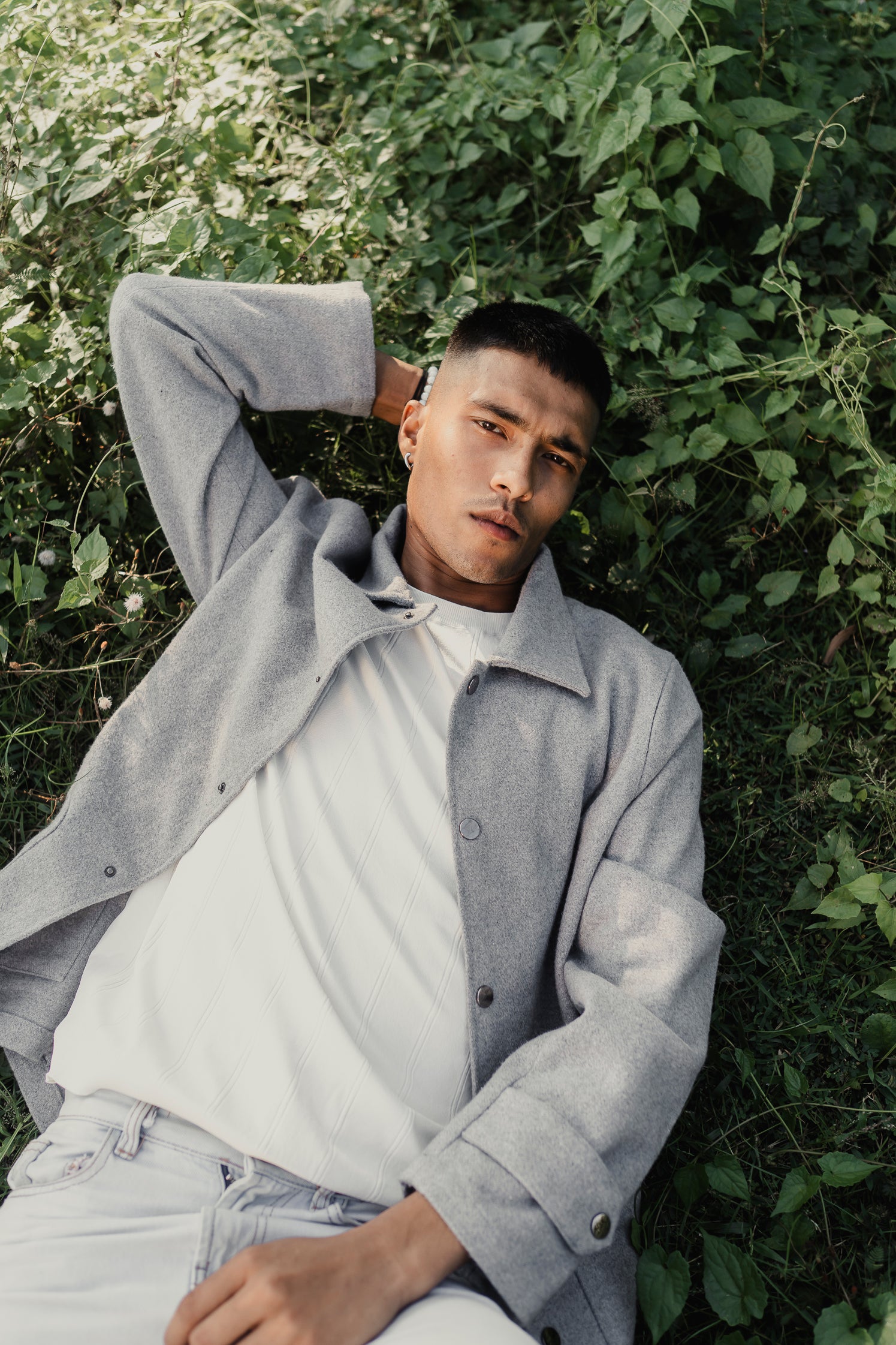 Kieran Coat Deluxe  - Light Grey - Unisex