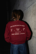 Copenhagen Crimson - FWP Scandi Academy Crew Knit Sweater - Unisex